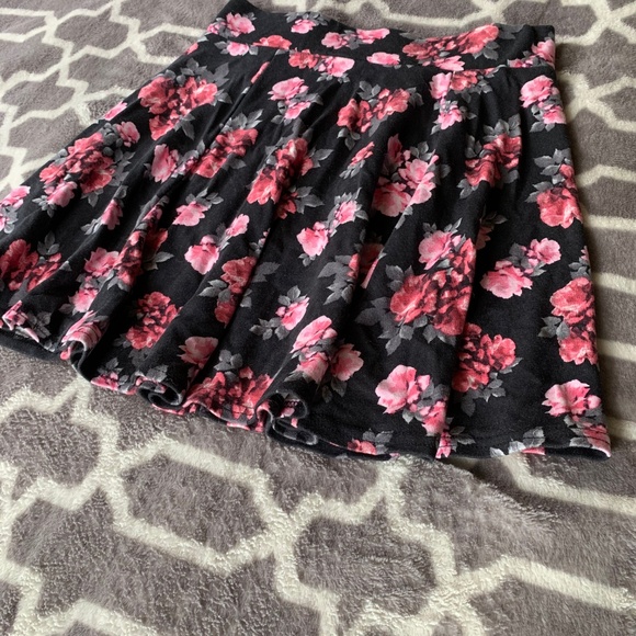 Divided Skirts Floral Circle Skirt Poshmark